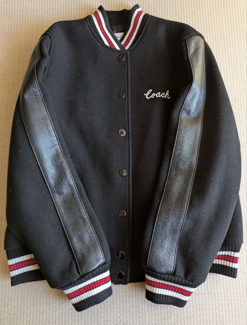 【美品】Disney✕COACHレディーススタジャンMサイズ