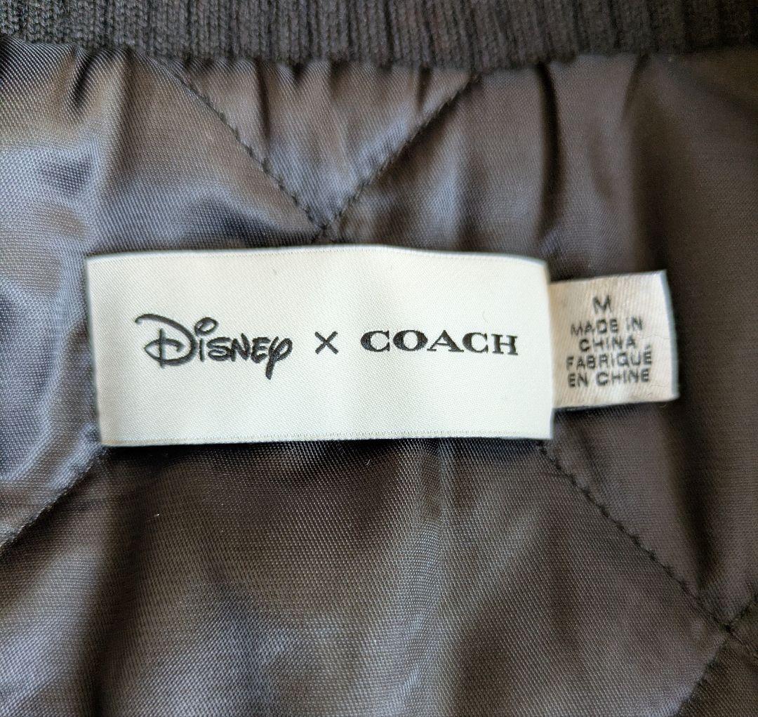 【美品】Disney✕COACHレディーススタジャンMサイズ