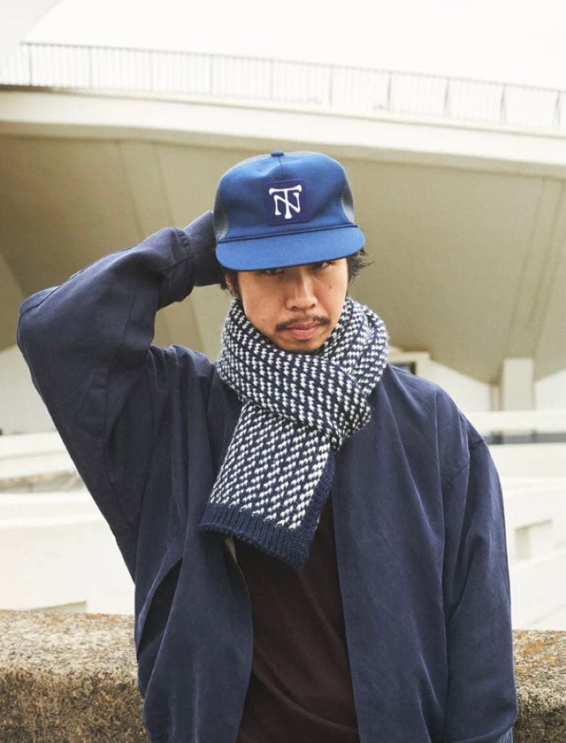 【新品未開封】HIGHLAND 2nd バーズアイマフラー