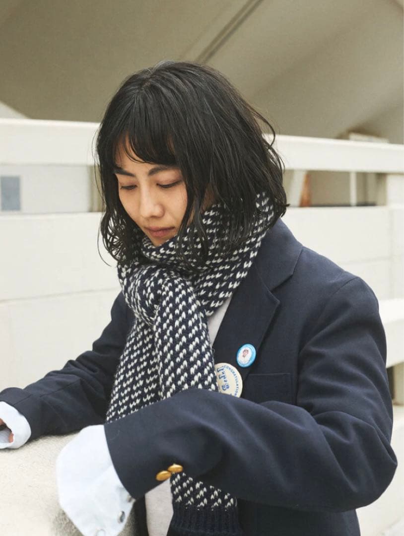 【新品未開封】HIGHLAND 2nd バーズアイマフラー