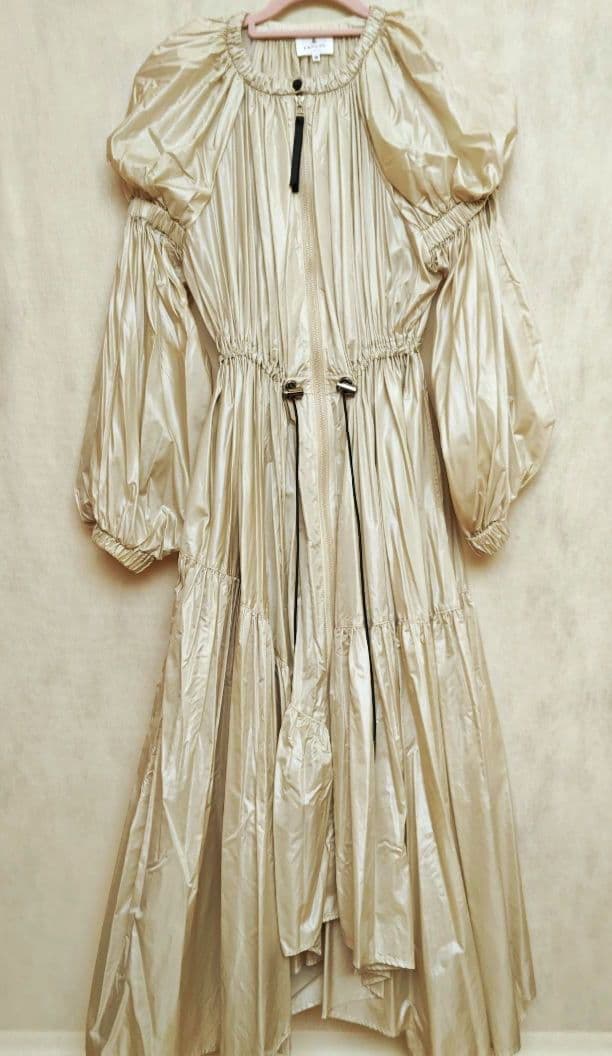 LANVIN en Bleu ライトタフタドレスコート