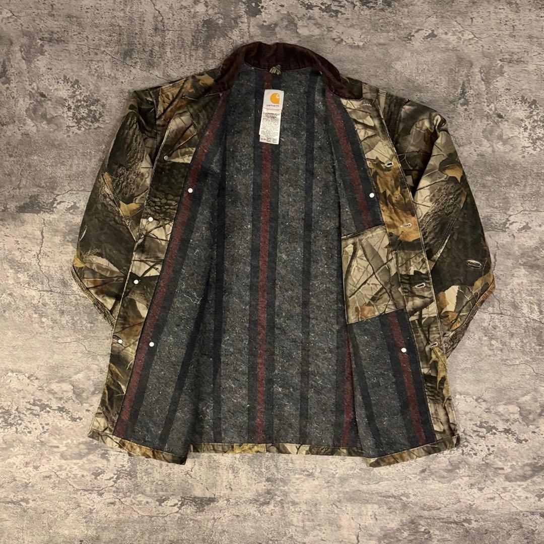 【レア】Carhartt かーハートミシガンチョアコートC63 CMO