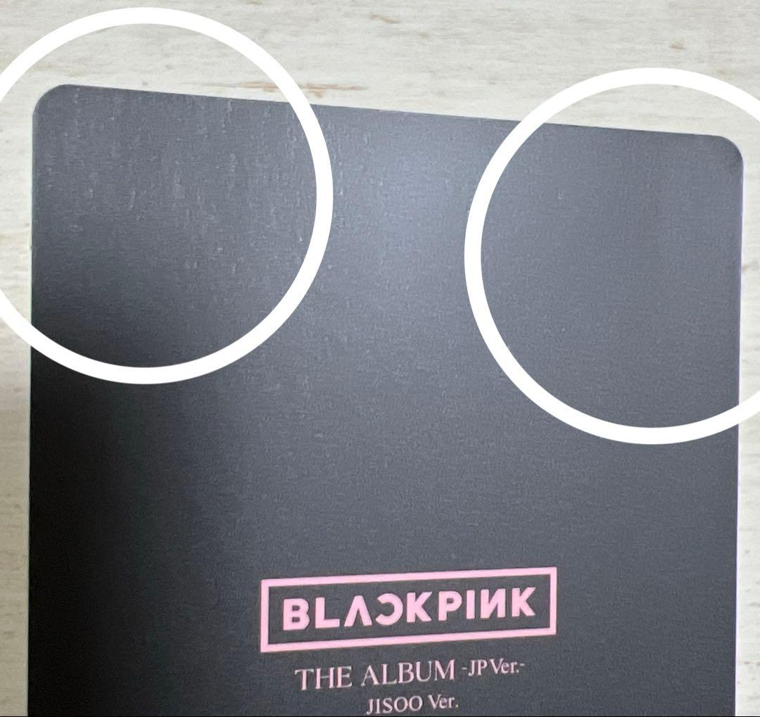 BLACKPINK THE ALBUM -JP Ver- JISOO盤　傷あり