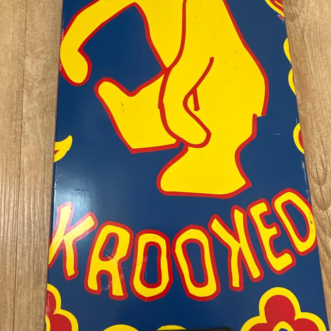 Krooked スケートボード フラワー柄