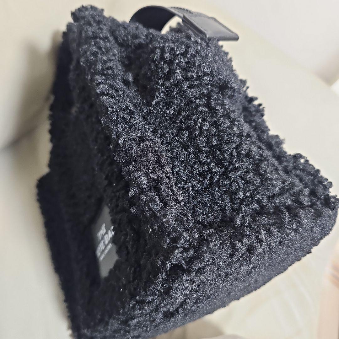 MARC JACOBS THE TOTE BAG ボア ブラック