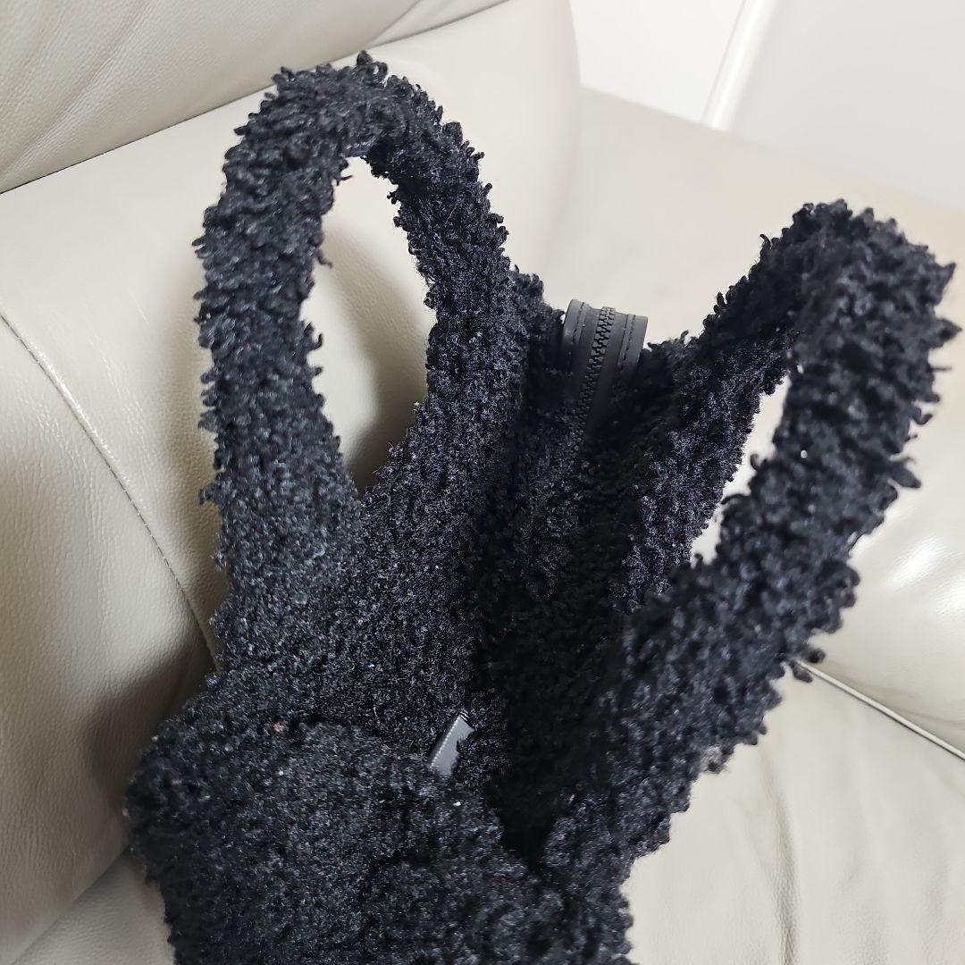 MARC JACOBS THE TOTE BAG ボア ブラック