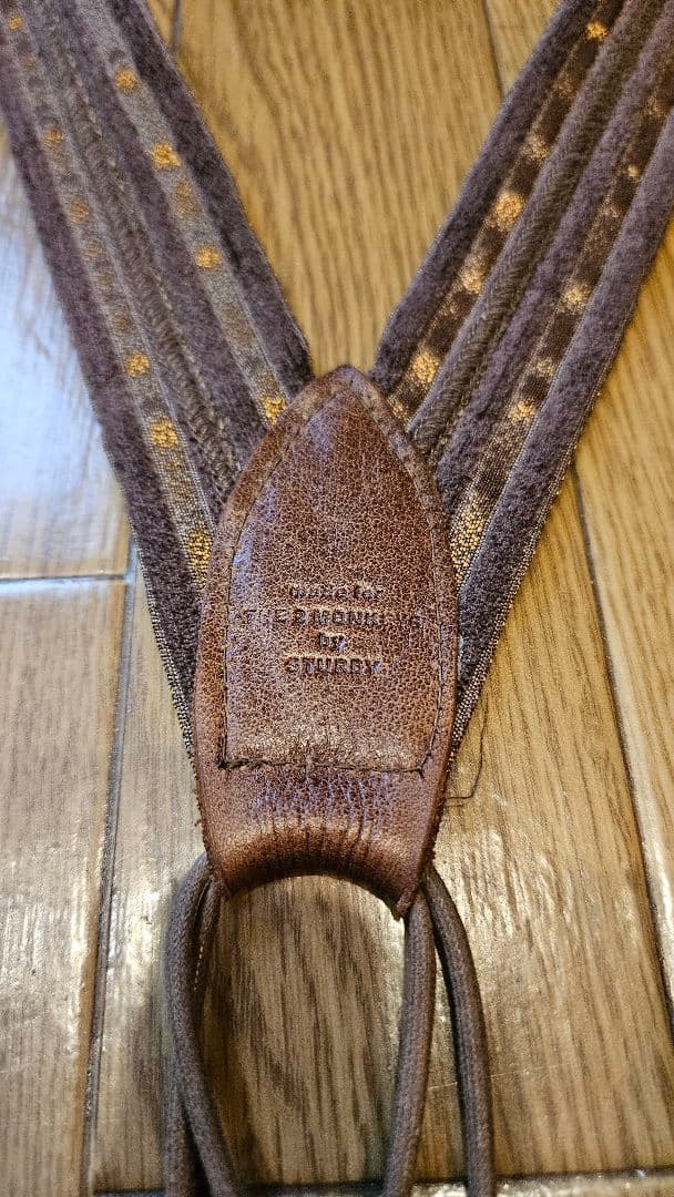 激レア即決！JELADO(ジェラード)\"The 2 Monkeys\"サスペンダー