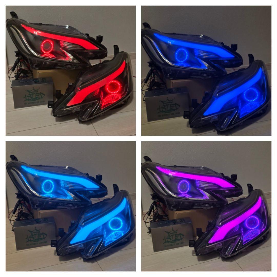 130系　マークX 中期　後期　社外　加工ヘッドライト　ワンオフ