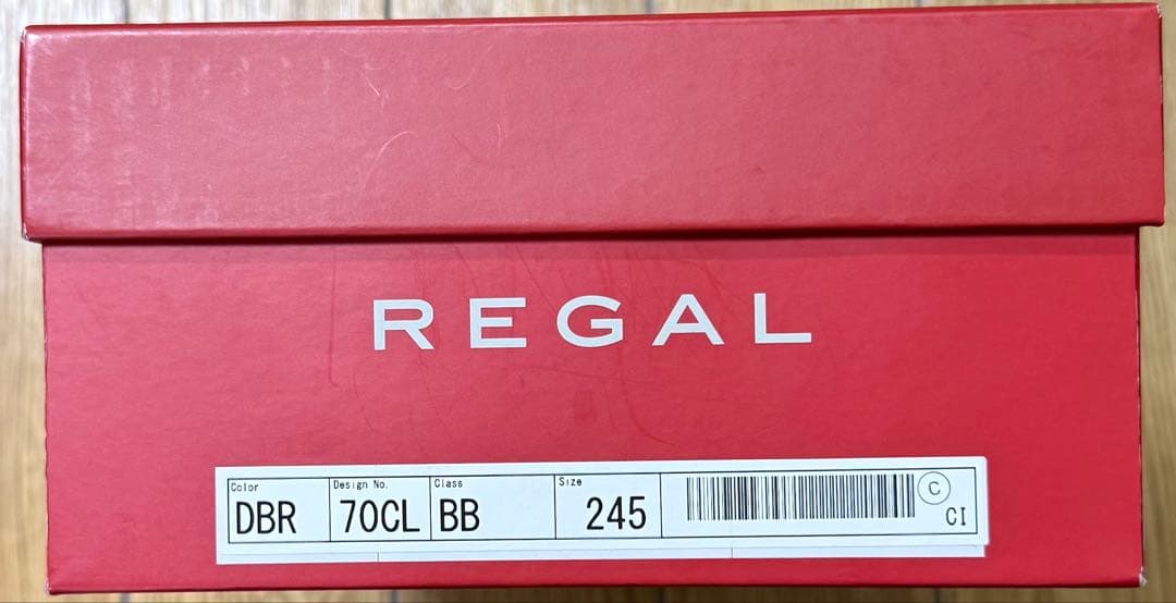 【お買い得】REGAL レザースニーカー ダークブラウン70CL
