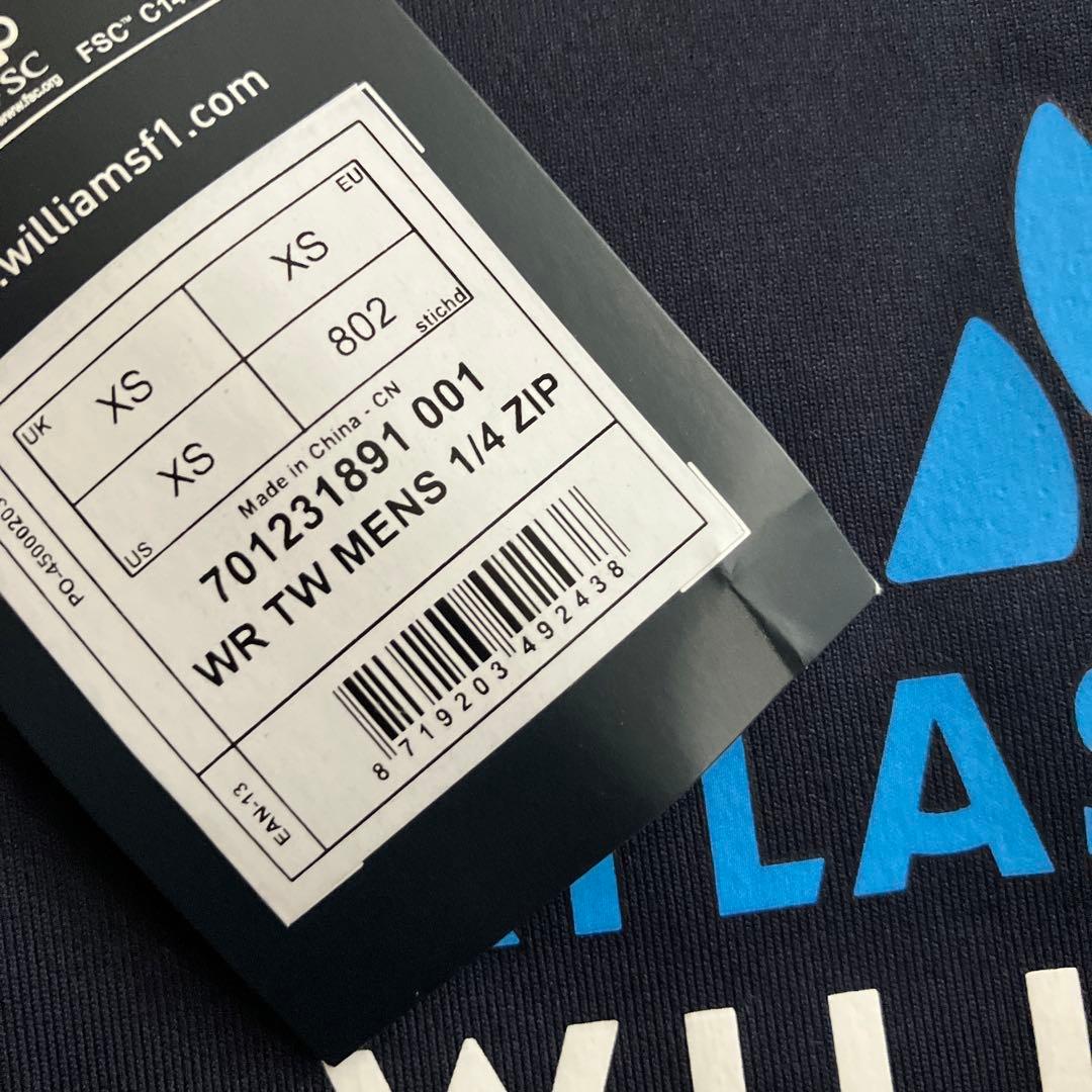 2025 F1 ウィリアムズ　チーム　スタッフ用　ミッドレイヤー　支給品