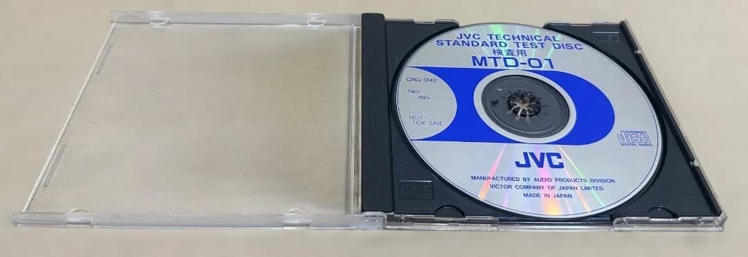 JVC MTD-01 テストディスク