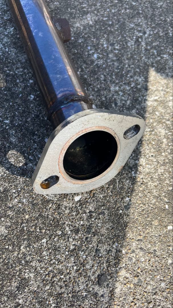 is250ステンレス製中間マフラー