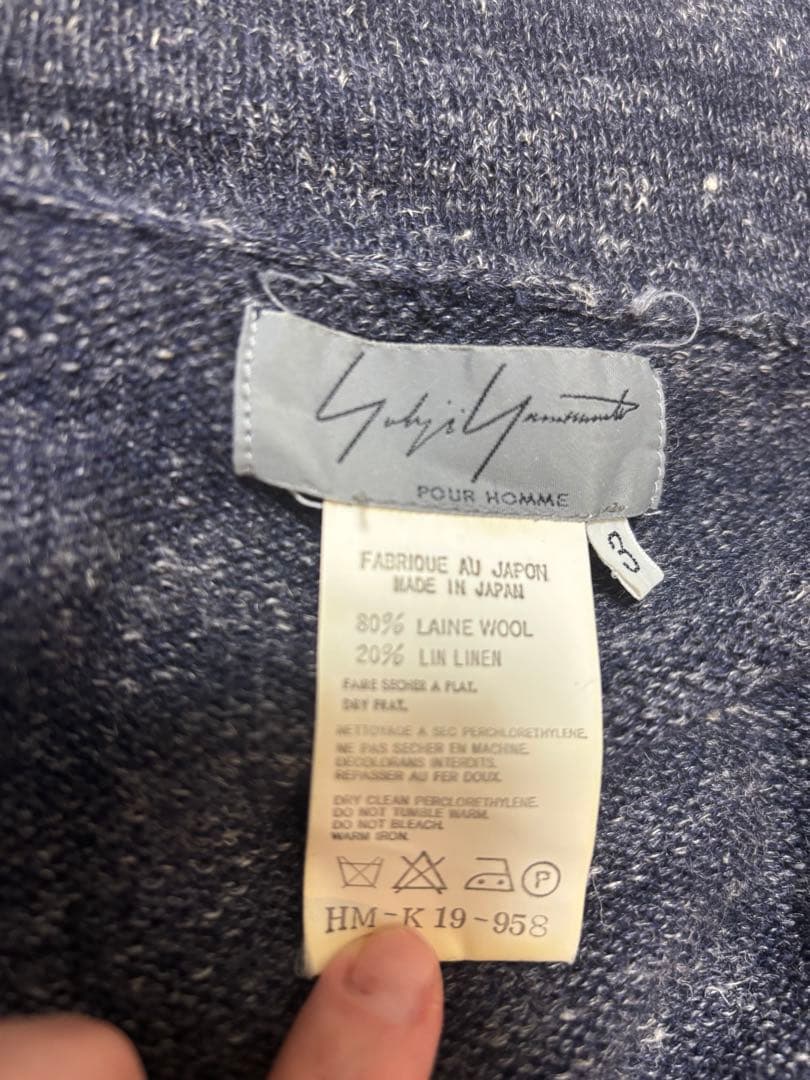 ヨウジヤマモト　レディースニット　サイズ3