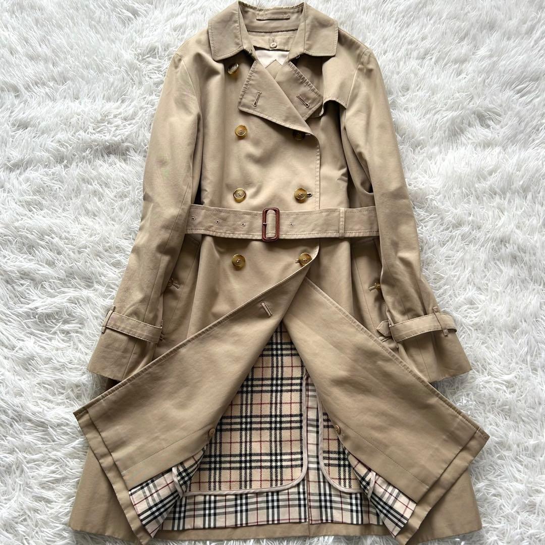 【専用】バーバリー　トレンチコート　ライナー　ベルト完備　ベージュ　M相当