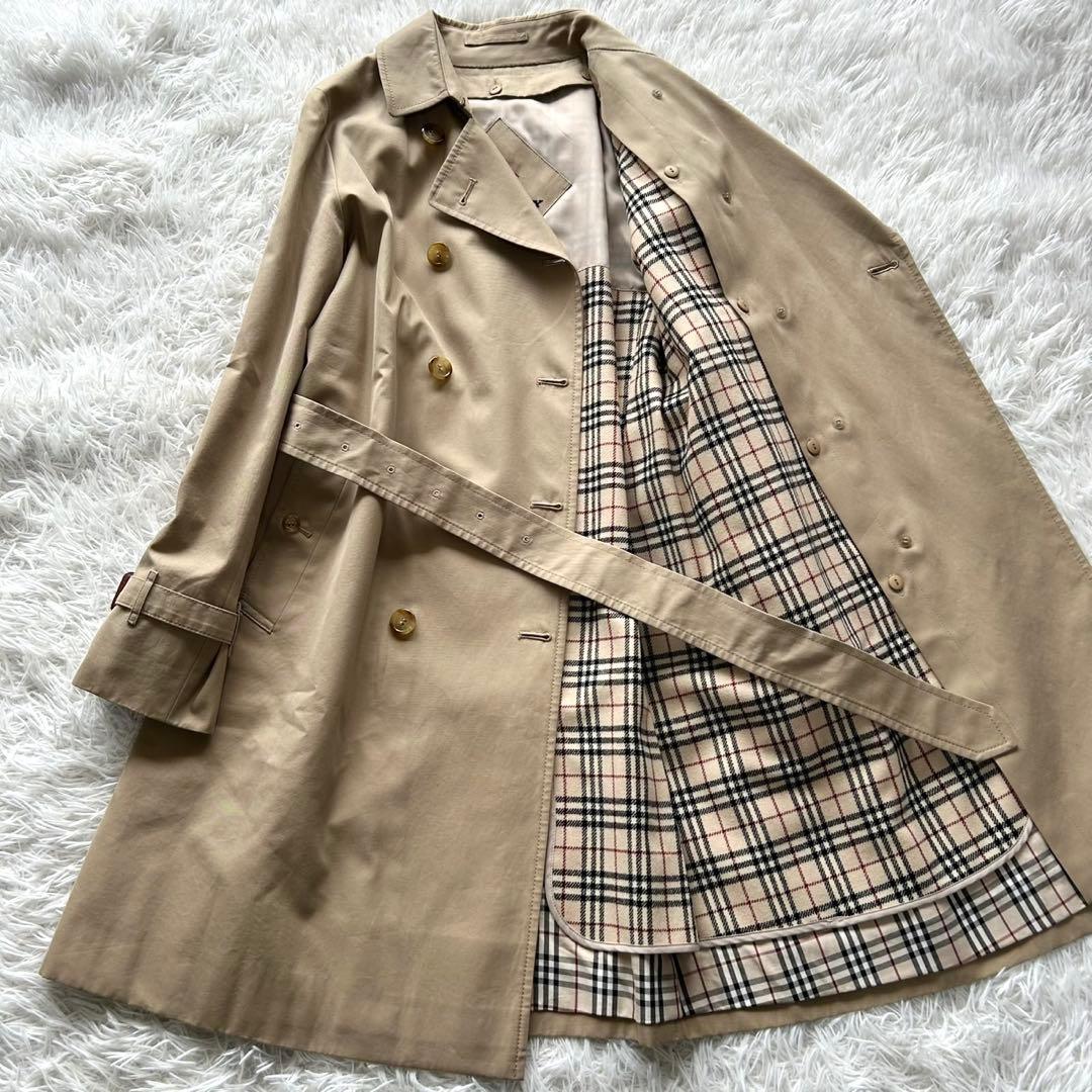 【専用】バーバリー　トレンチコート　ライナー　ベルト完備　ベージュ　M相当