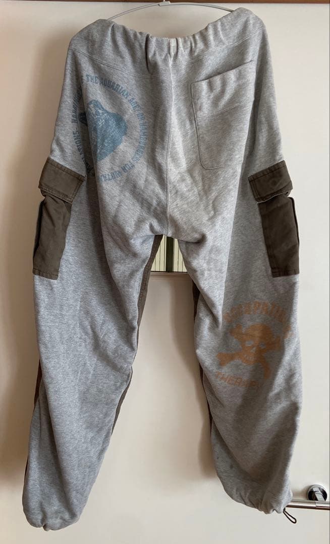 UNDERCOVERISMアーカイブ03AWドッキングカーゴスウェットパンツL