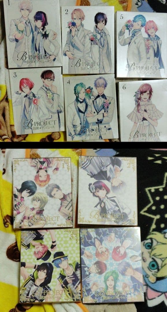 B-Project DVD 1-6巻セット 2期1-4巻まで