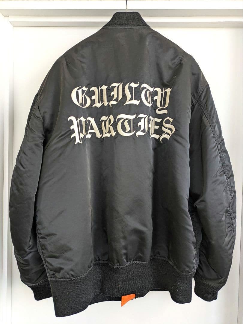 WACKO MARIA MA-1ジャケット ブラック　XL
