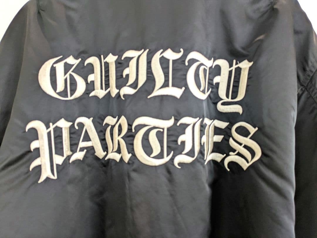 WACKO MARIA MA-1ジャケット ブラック　XL