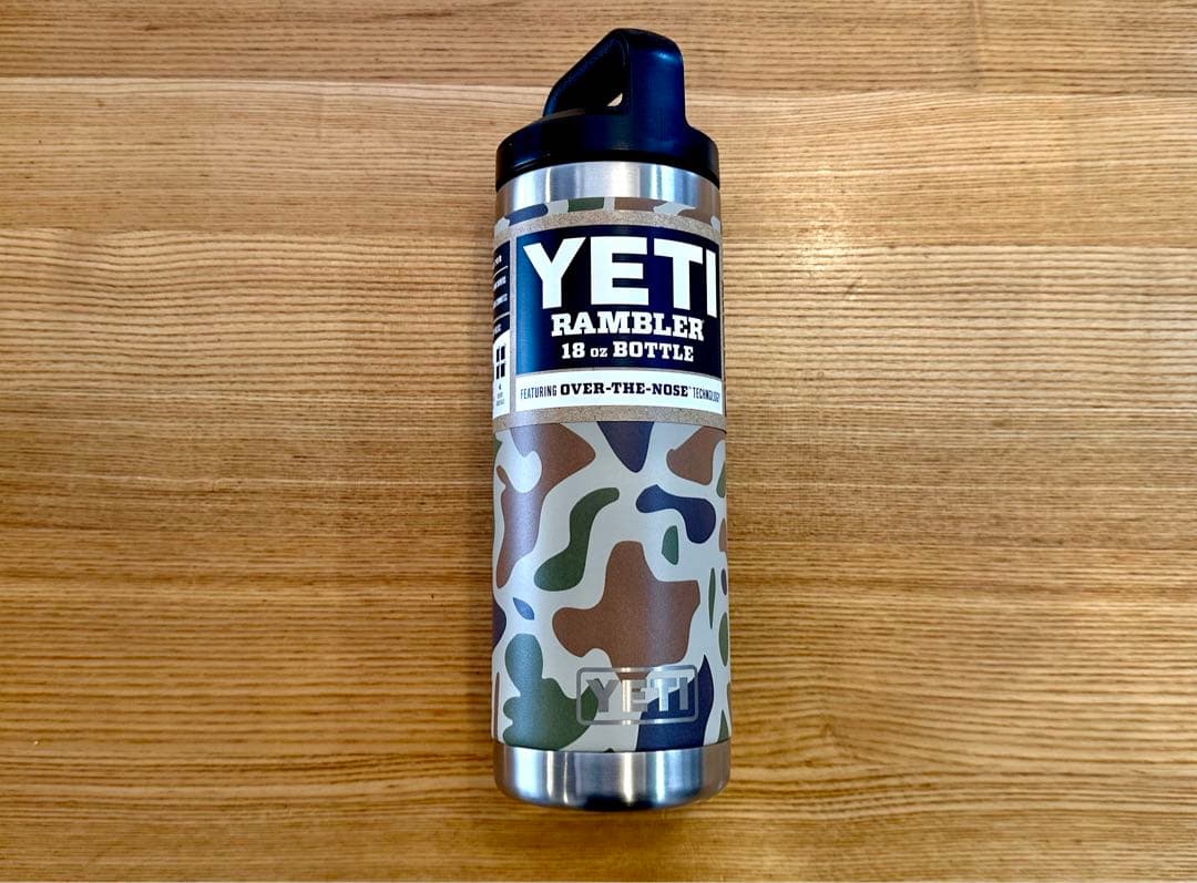 【希少カラー・未使用】yeti ランブラー18oz カモフラージュ 迷彩