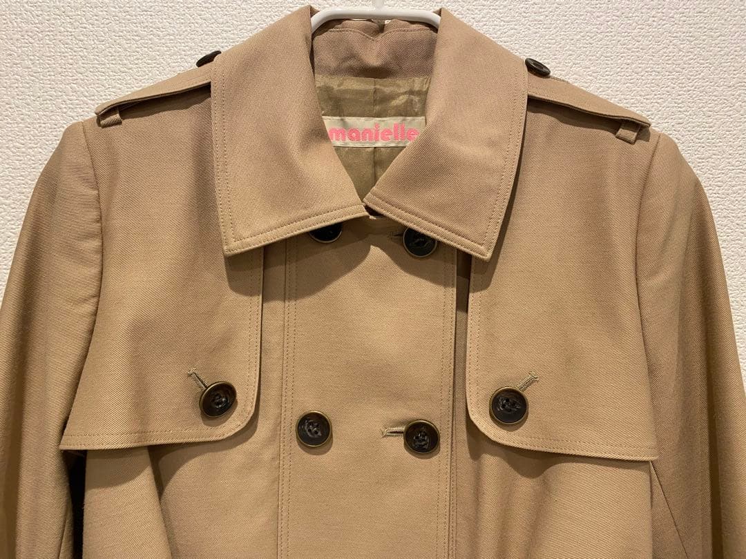 manielle トレンチコート マニエル マニアニエンナ