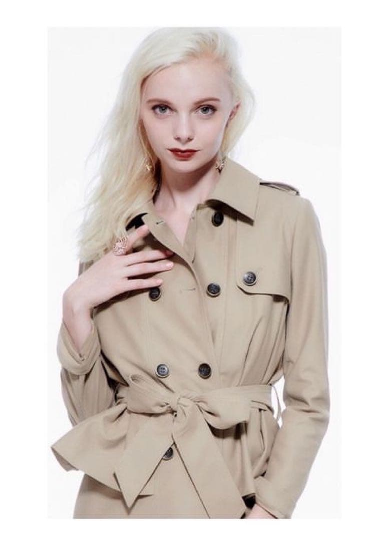 manielle トレンチコート マニエル マニアニエンナ