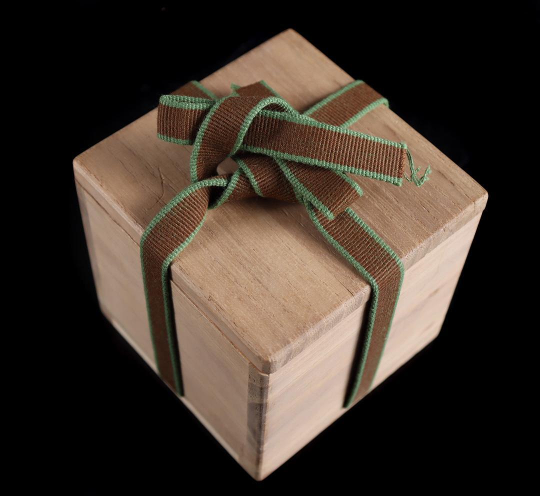 舩木研児 白釉 胴紐 ぐい呑 船木 民藝 共箱②