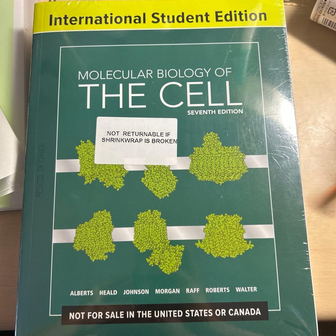 MOLECULAR BIOLOGY THE CELL（英語版）