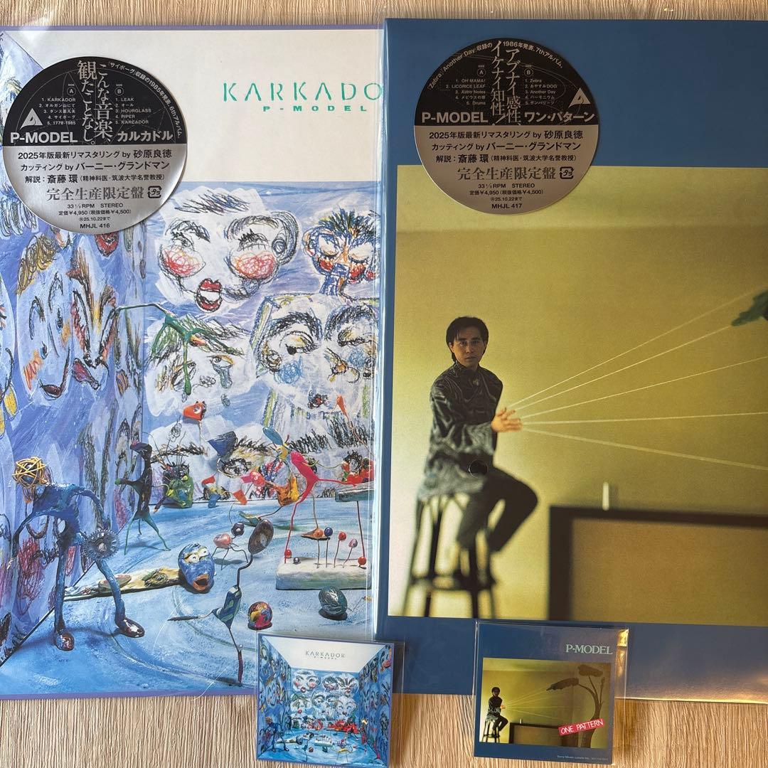 P-MODEL / KARKADOR / ONE PATTERN【2枚セット】