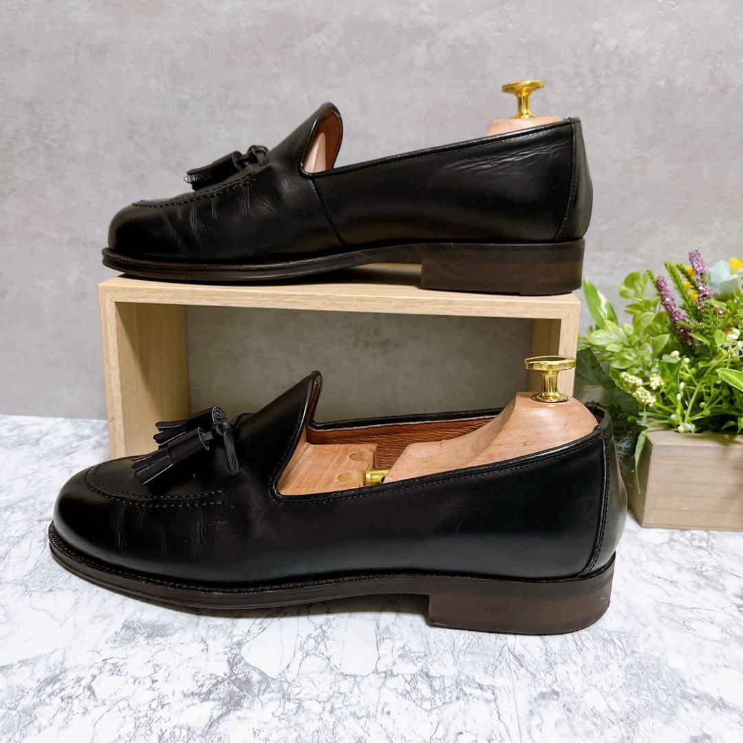 【B:MING by BEAMS ビームス】タッセルローファー 黒 8 美品
