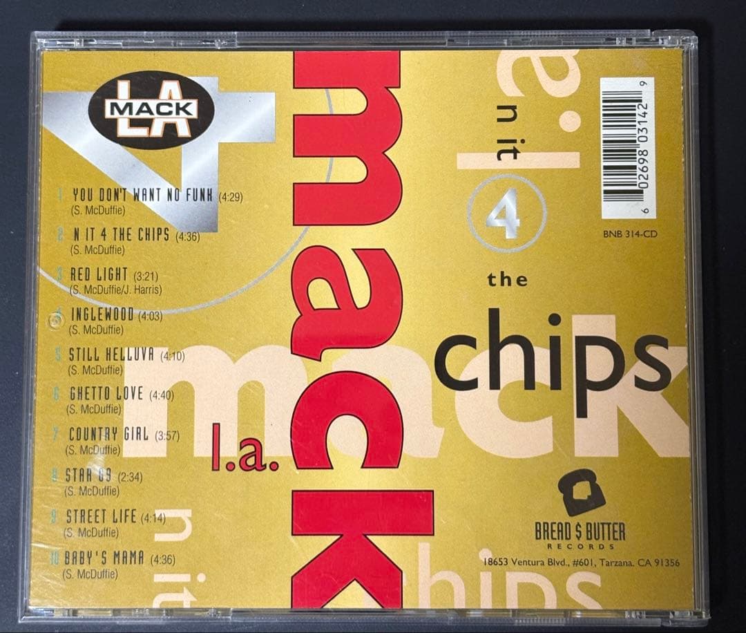 洋楽 L.A. Mack / N It 4 The Chip$ g-rap