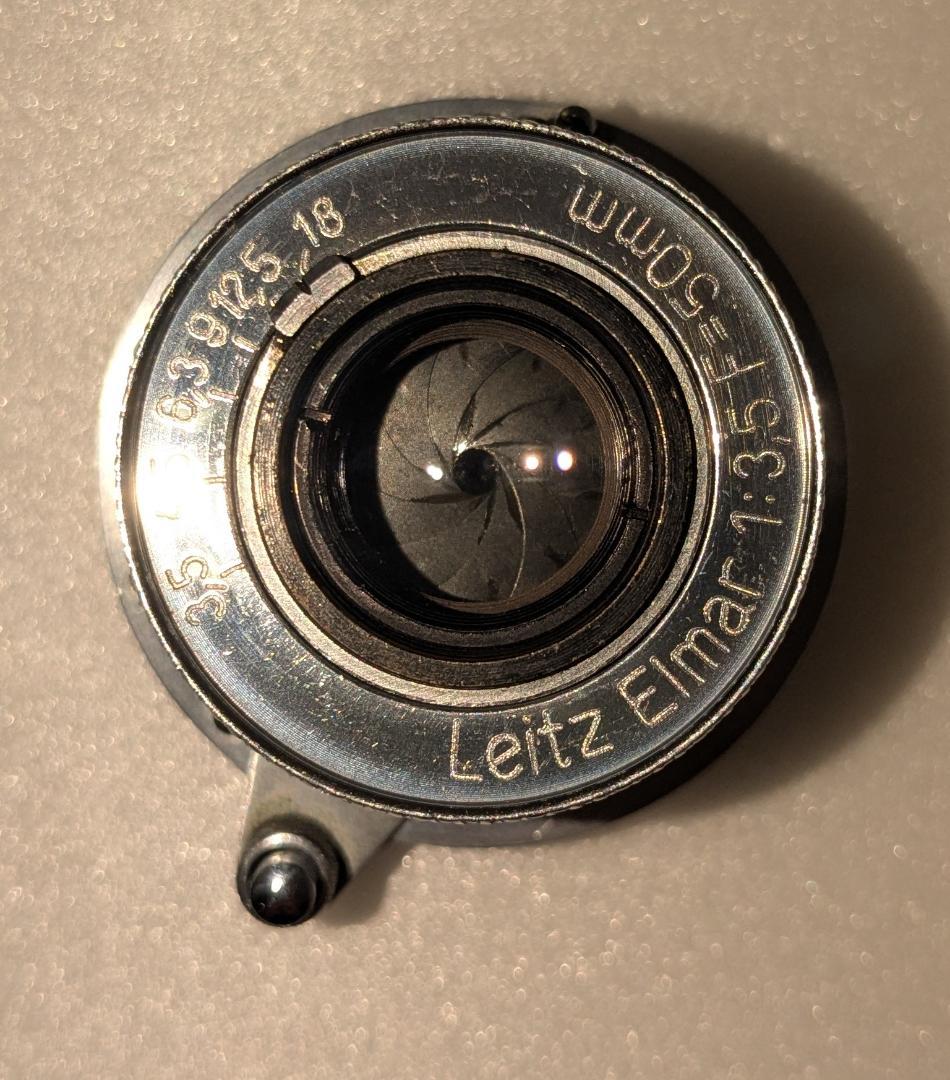 ライカ Leica Elmar 5cm f3.5 Lマウント 完動品 #347b
