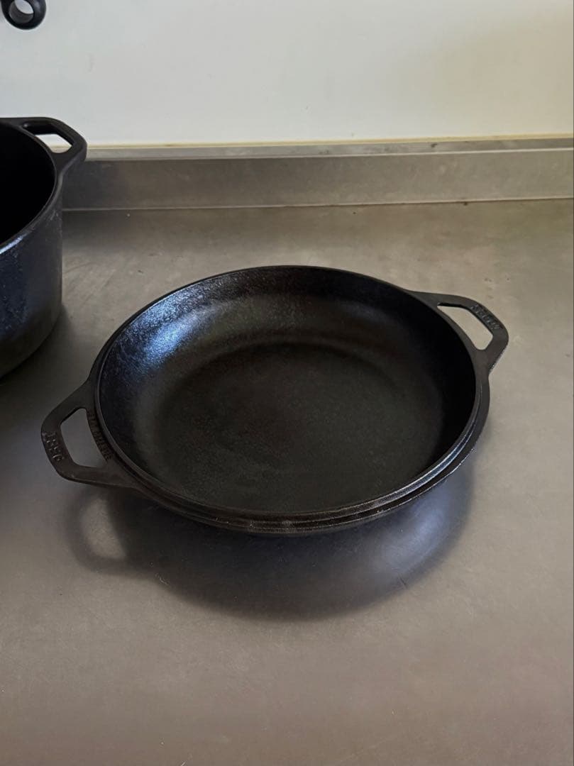 【SALE】Lodge ロッジダブルダッチオーブン L8DD3 鋳鉄 アウトドア