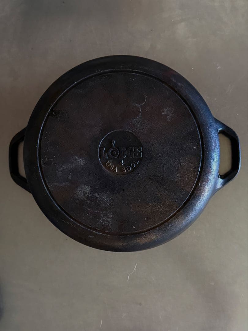 【SALE】Lodge ロッジダブルダッチオーブン L8DD3 鋳鉄 アウトドア