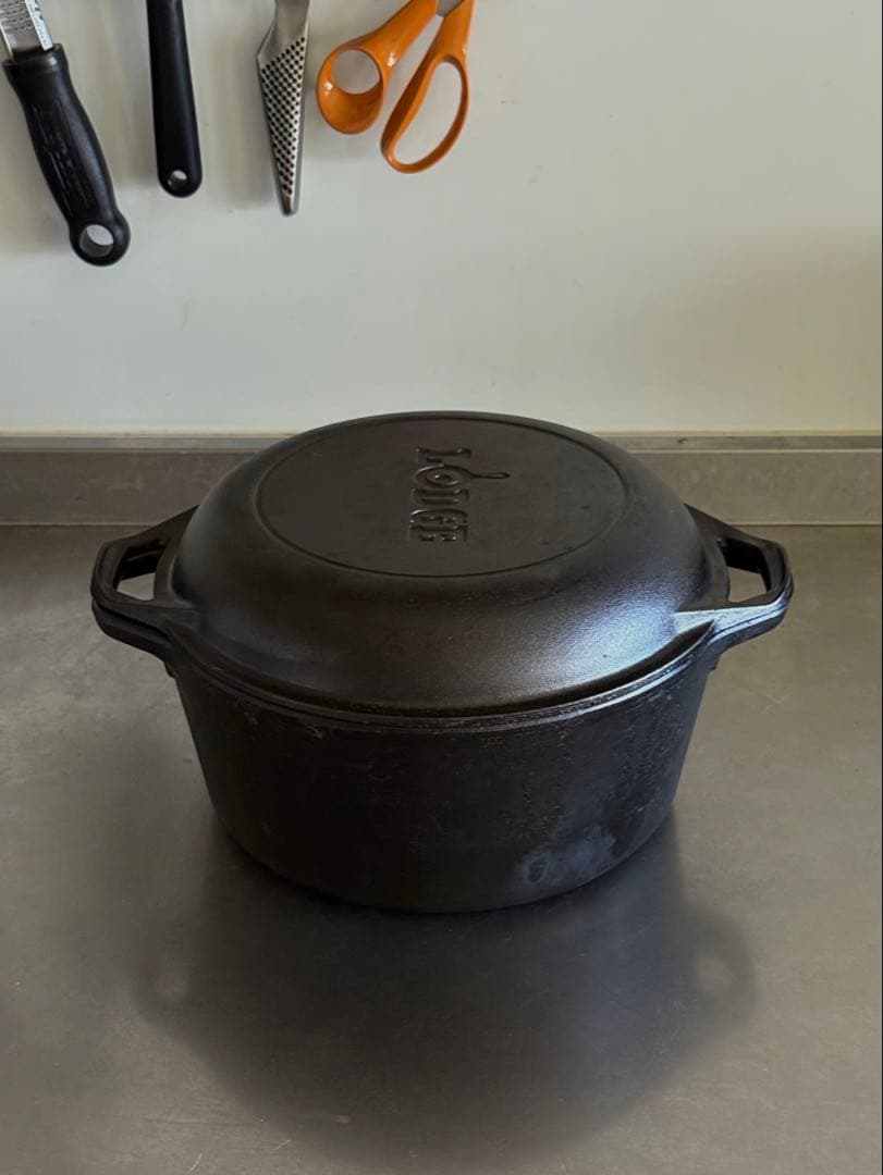 【SALE】Lodge ロッジダブルダッチオーブン L8DD3 鋳鉄 アウトドア