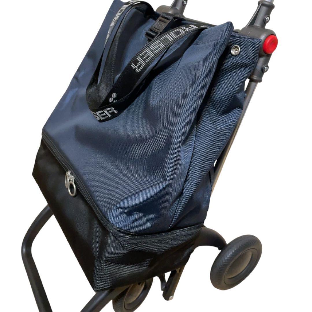 ROLSER ショッピングカート　ネイビー　4輪　ロルサー　スペイン