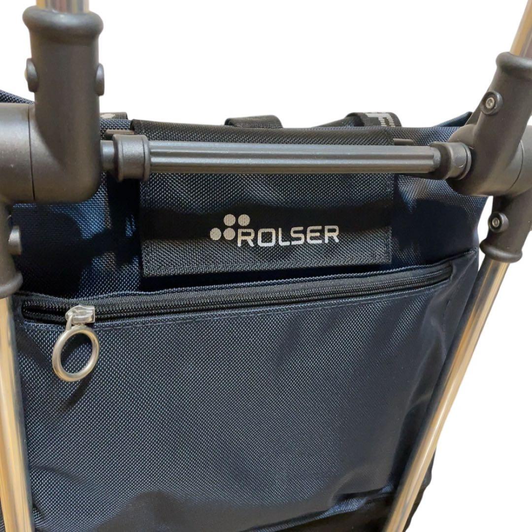 ROLSER ショッピングカート　ネイビー　4輪　ロルサー　スペイン