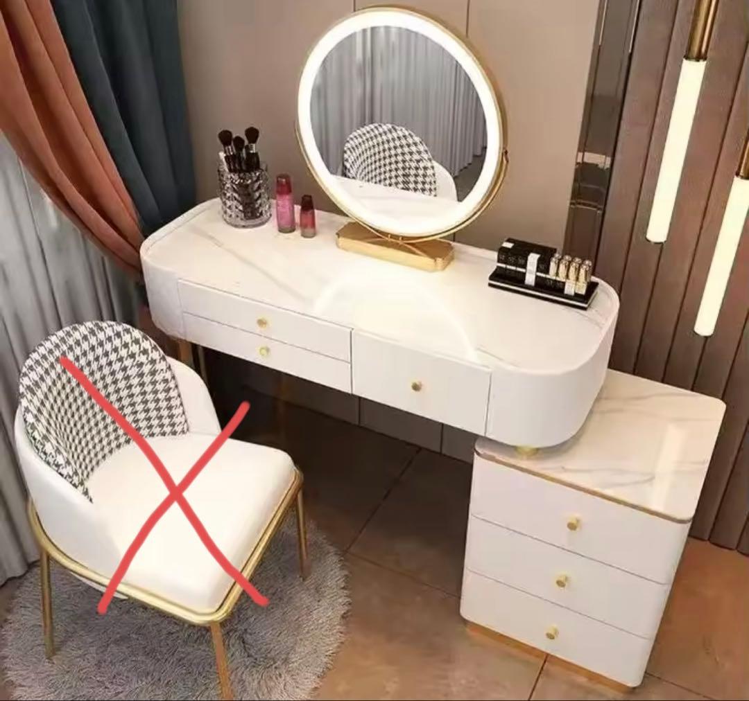 り*ん様 ホワイトドレッサーセット 100cm/80cm