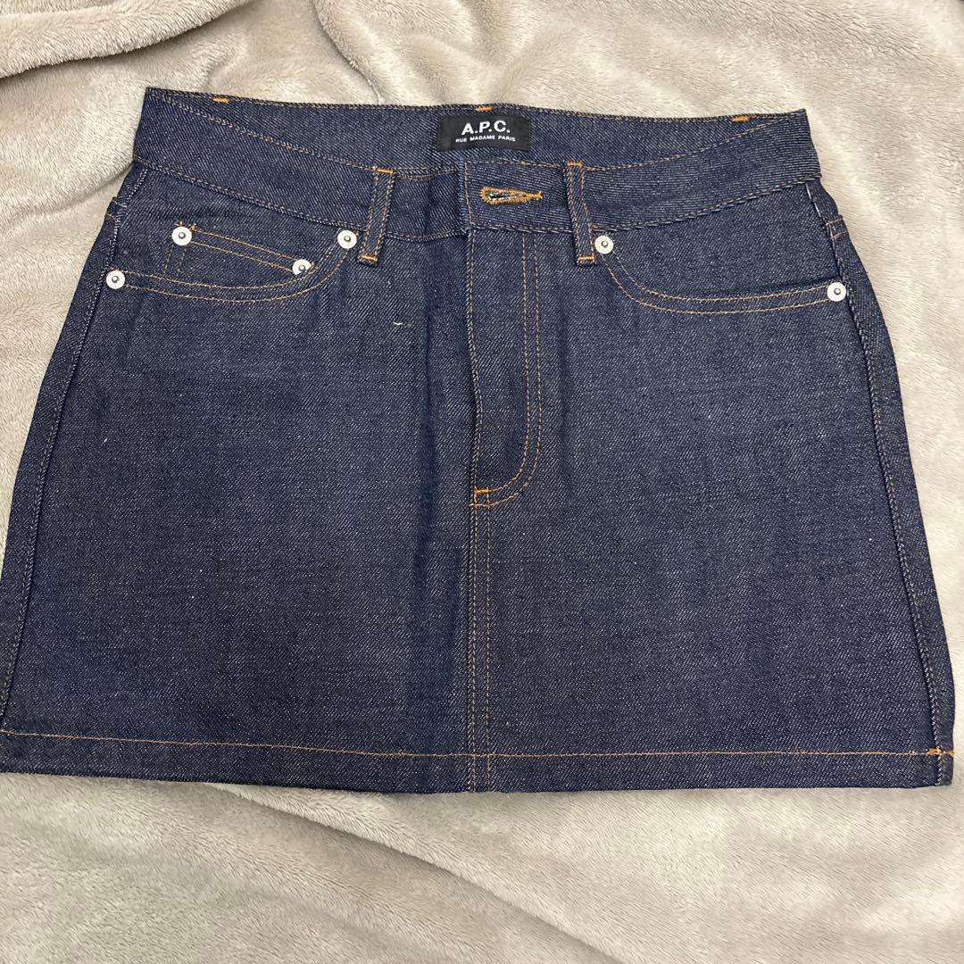 apcデニムスカート インディゴ 34サイズ