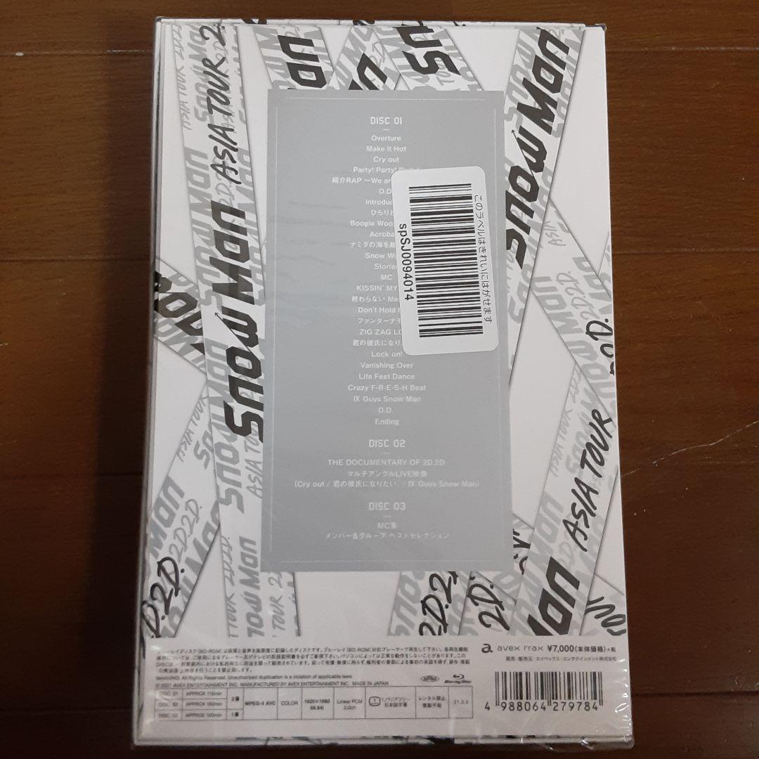 【新品未開封】 Man ASIA TOUR 2D.2D.初回盤