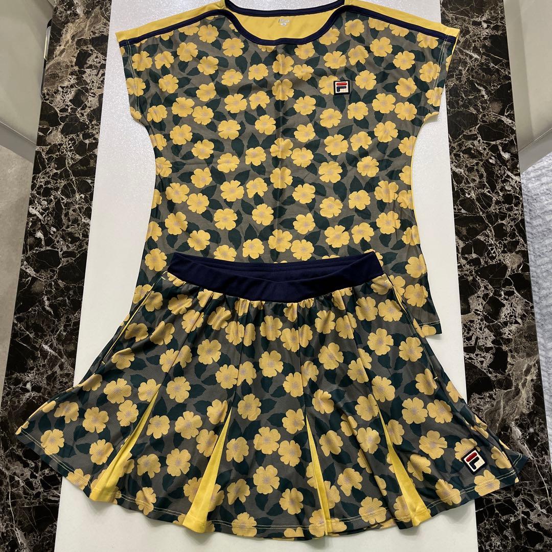 フィラ シャツスコートセット M