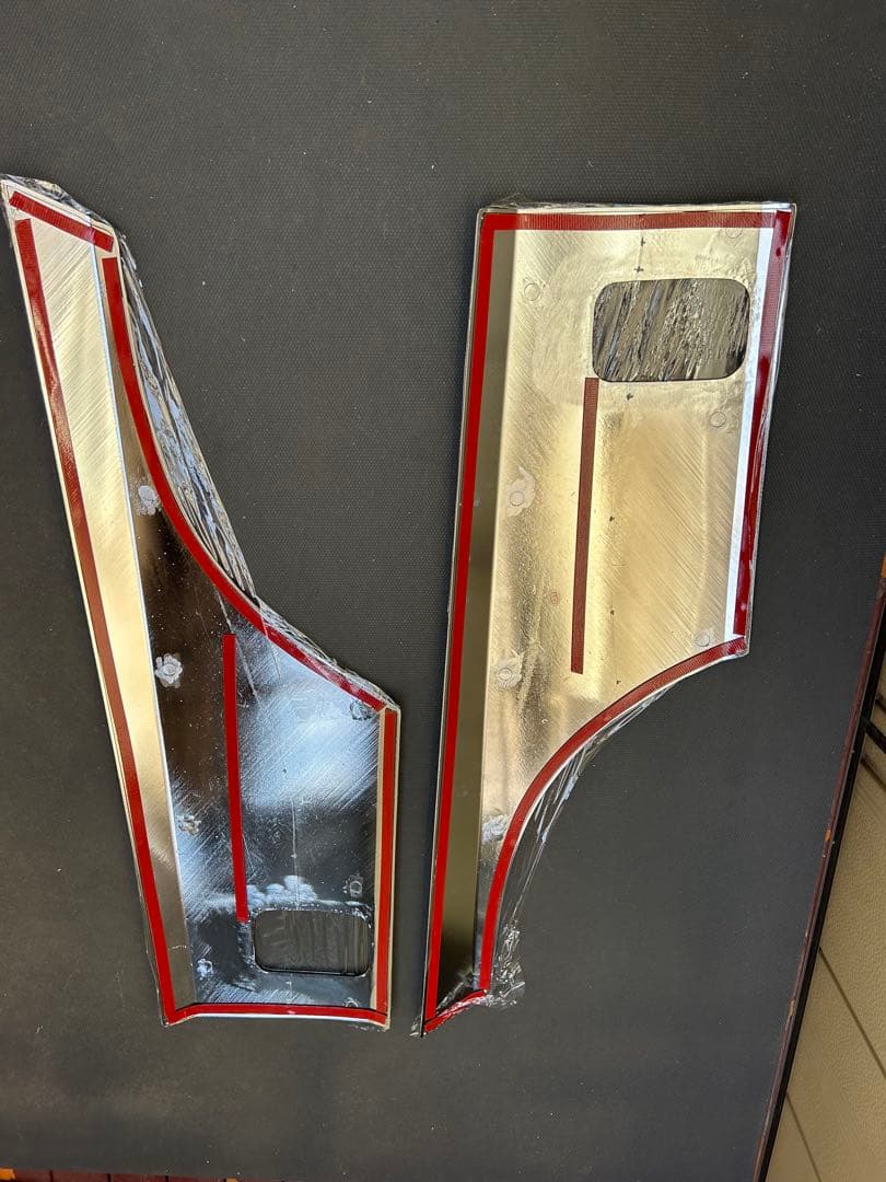 スーパーグレード07/17メッキドアガーニッシュ左右セット