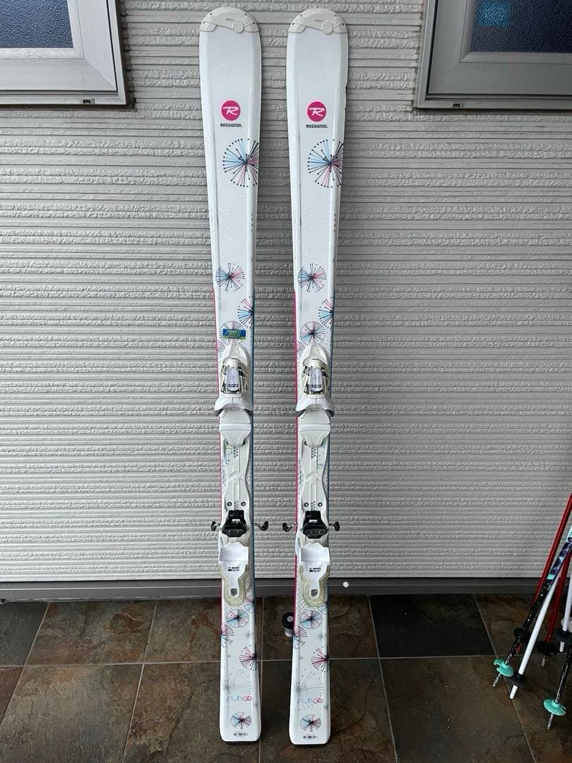 ロシニョール ジュニアスキー板 150cm サイドカット107/66/94