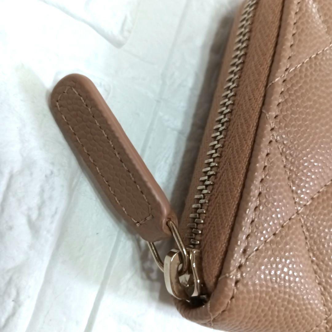 CHANEL マトラッセ ココマーク 小銭入れ 財布 キャビアスキン