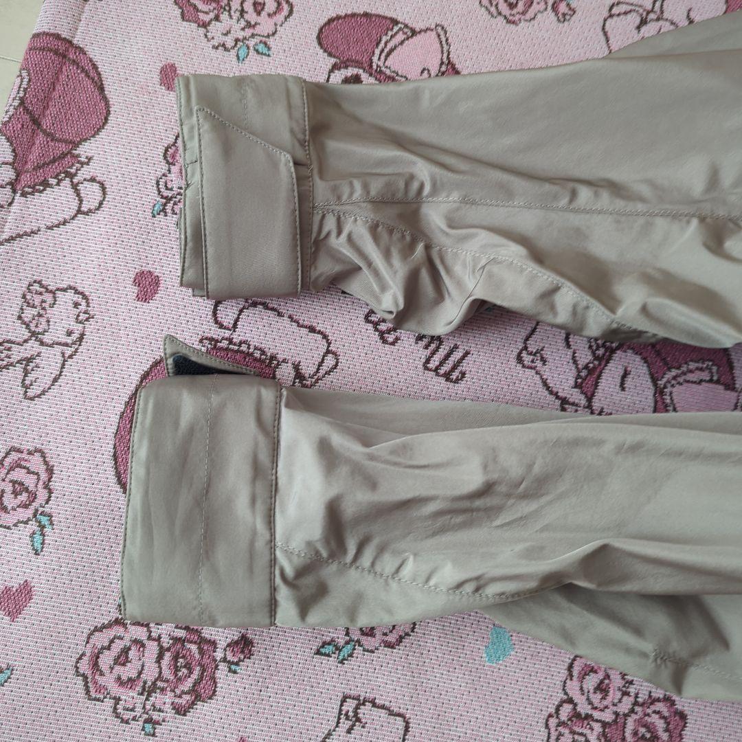 美品　プリズムライトブルゾン　ベージュ