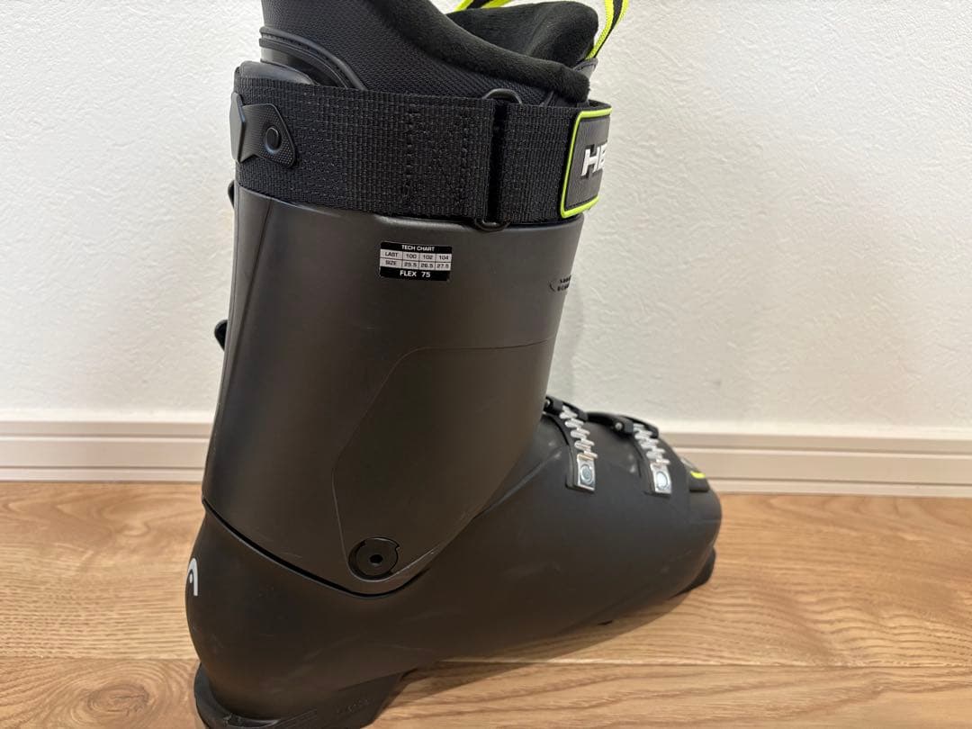 スキーブーツ HEAD EDGE NEXT 75 29cm ブラック/イエロー