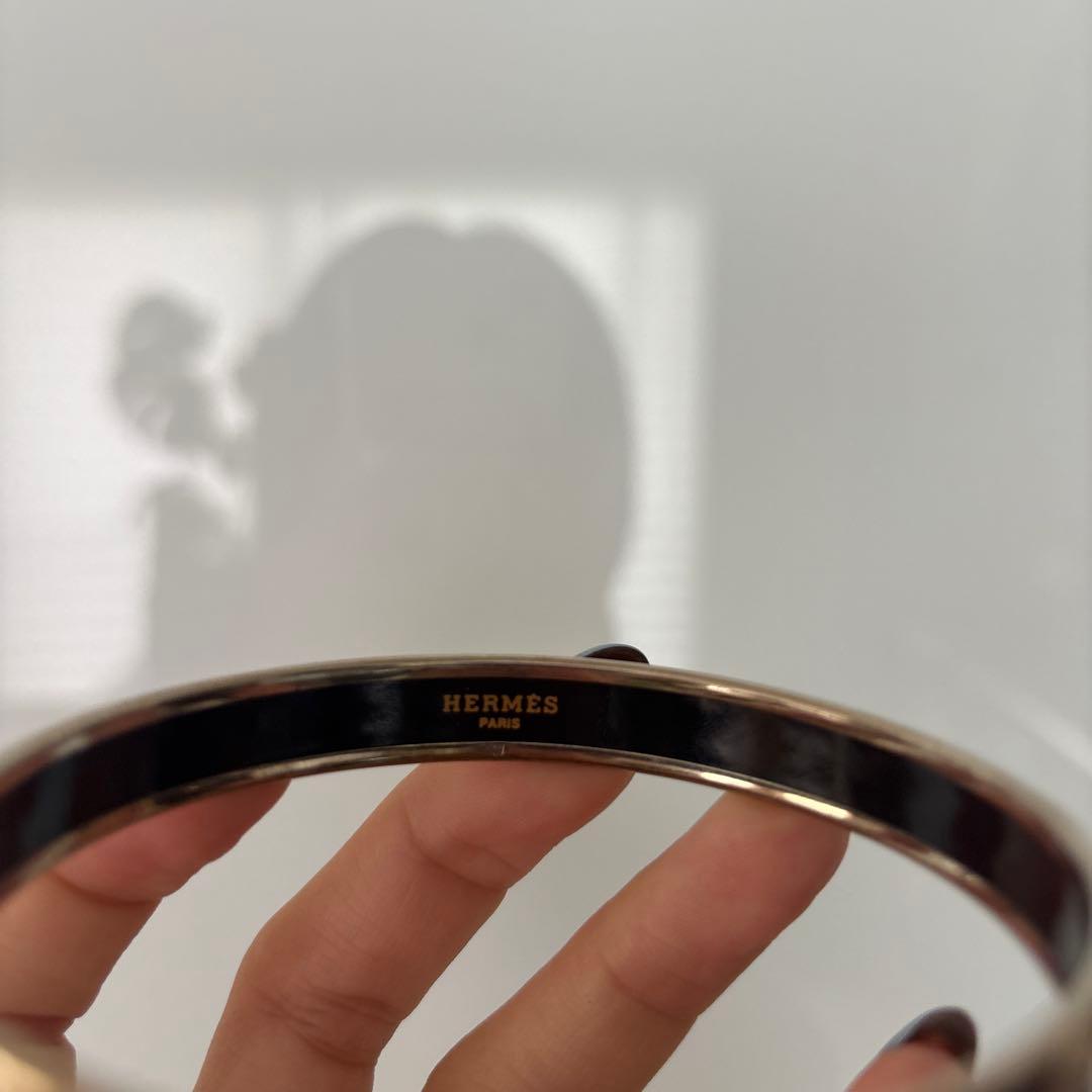 HERMES バングル レッド
