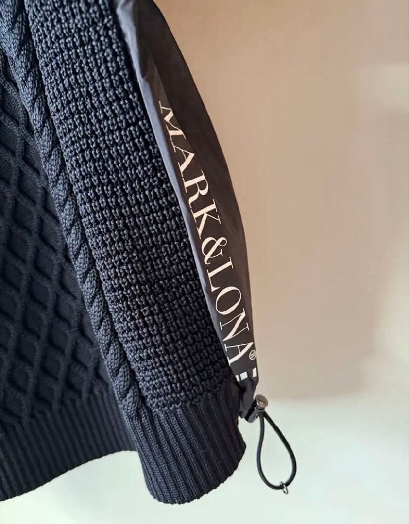 新品 ★ MARK&LONA ニット セーター マーク&ロナ 正規品 ブルゾン