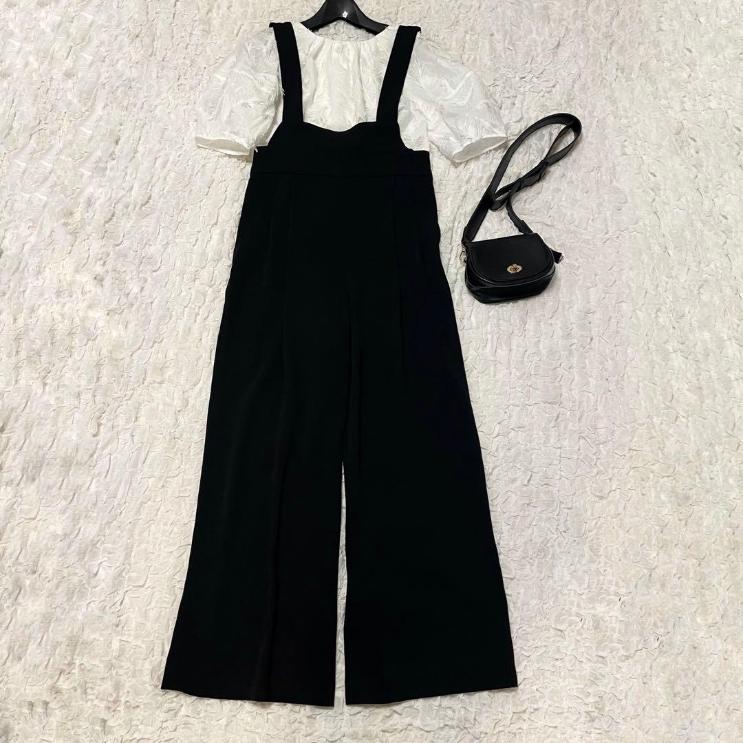 美品✨ アルアバイル エステル ダブルクロス サロペット パンツ オールインワン