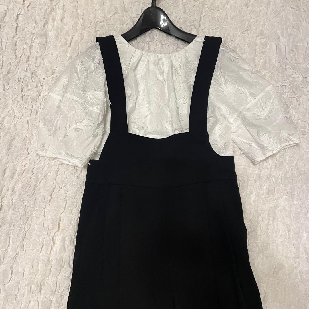 美品✨ アルアバイル エステル ダブルクロス サロペット パンツ オールインワン